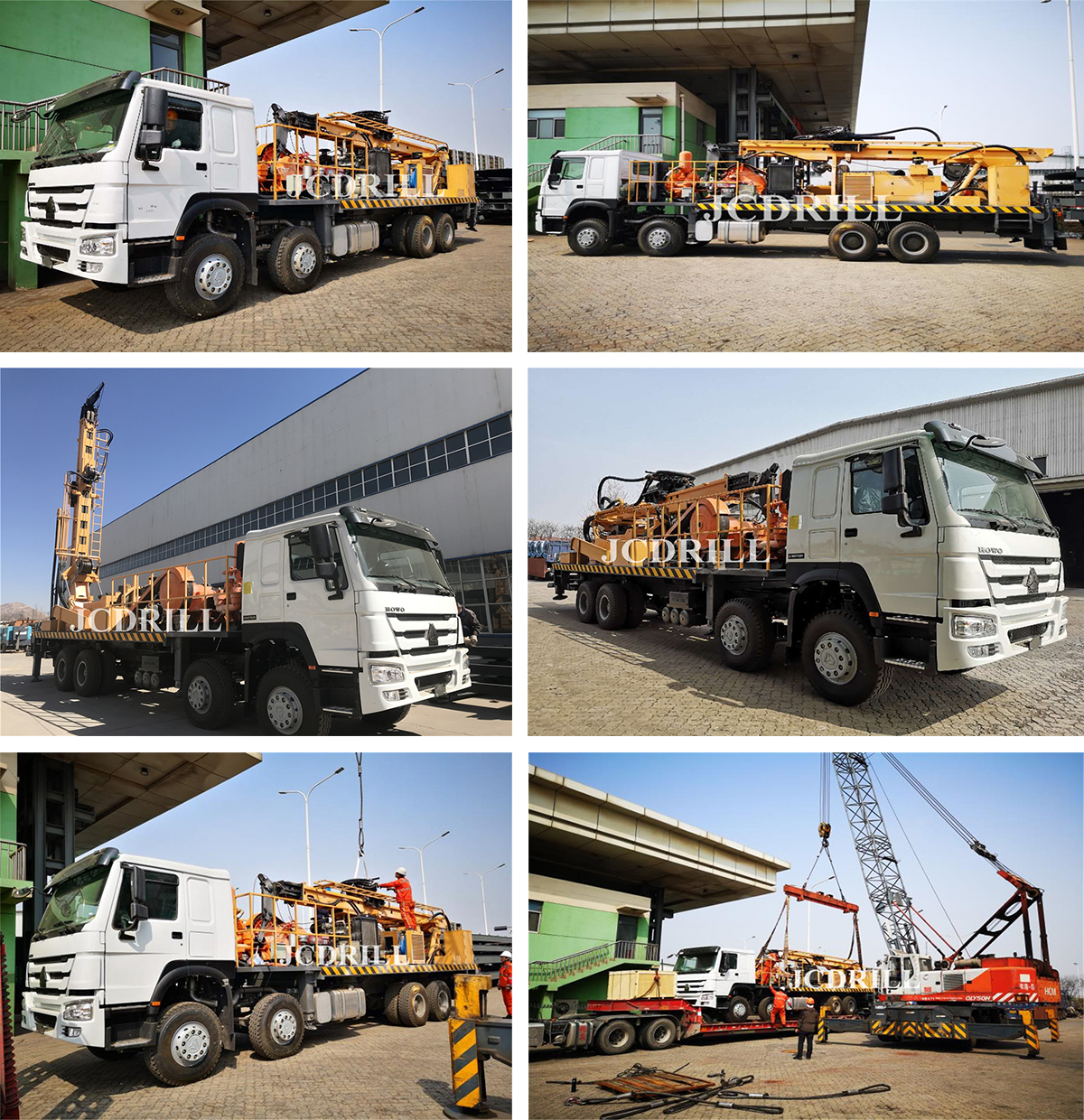 CSD1000 Water Well Bore Hole Drilling Rig for 1000m