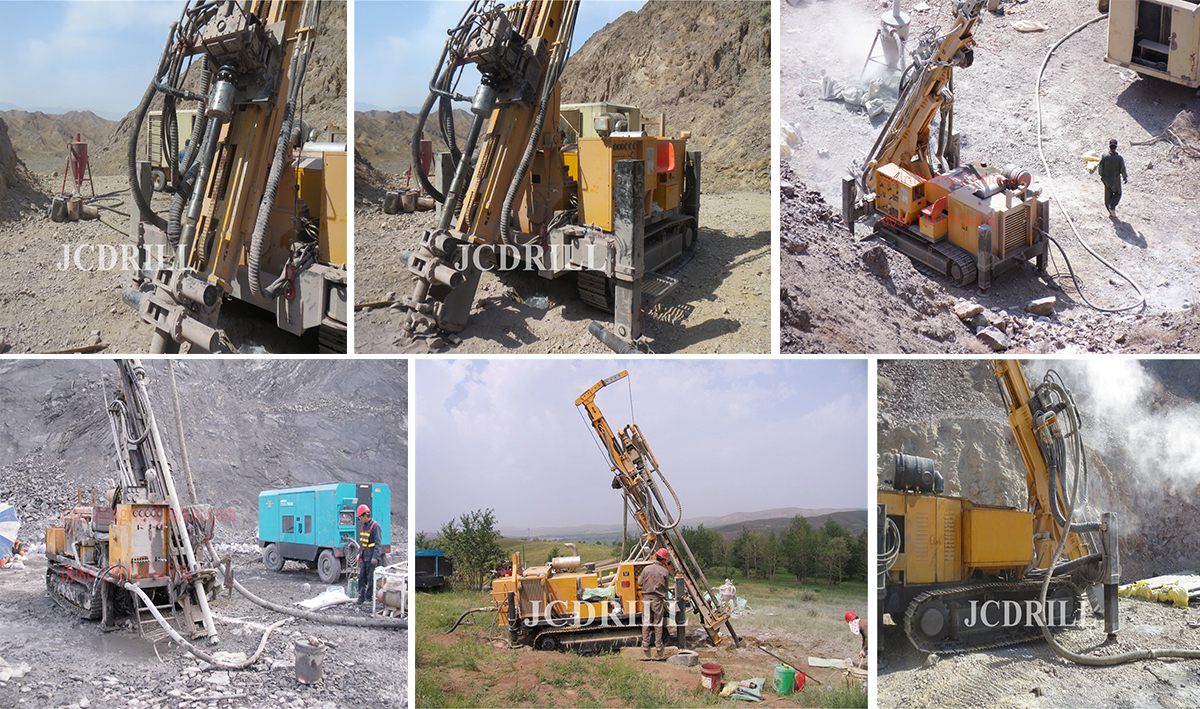 JRC500 Reverse Circulation Mining Exploration Drilling Machine