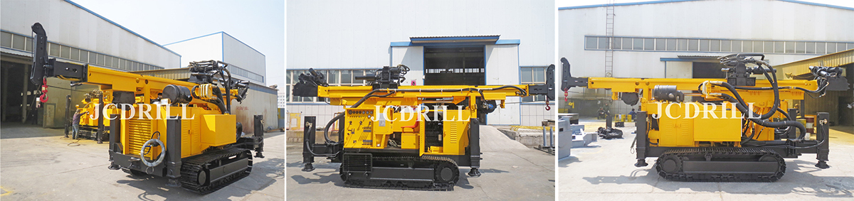 JRC200 DTH Reverse Circulation Drilling Rig