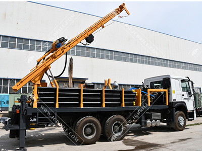 CSD300 Hydraulic Rotary Truck Mounted Borehole Drilling Rig