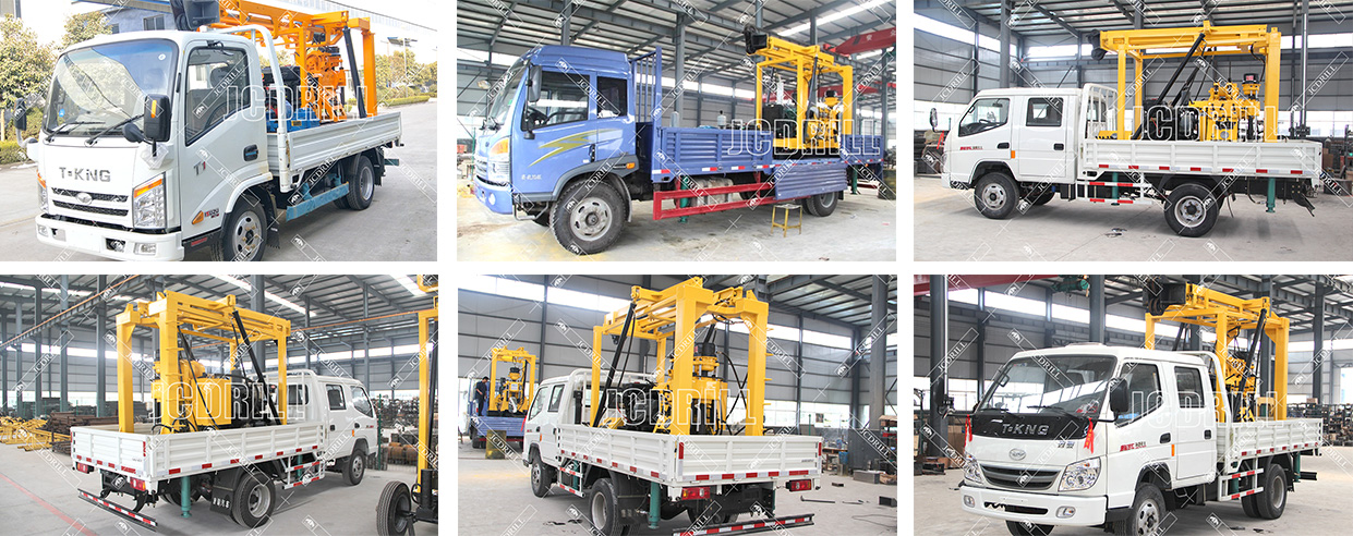 Hydraulic Truck Spindle Core Drilling Machine