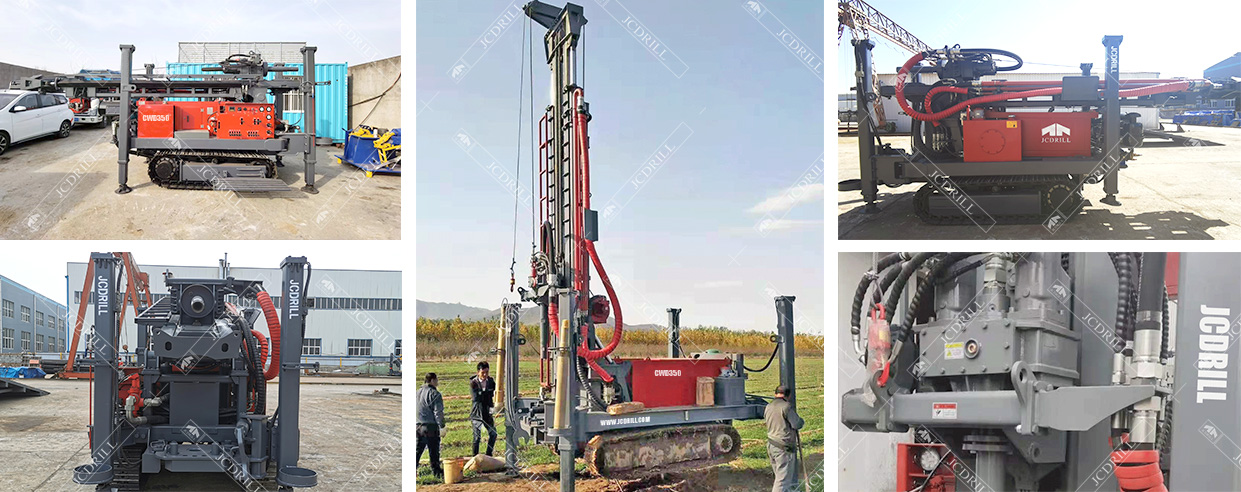 Hydraulic Rotary Crawler Water Drilling Machine