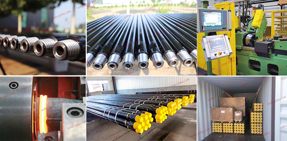 DTH Drill Pipes/Drill Rod For Mining Drill Rig With DTH Hammer