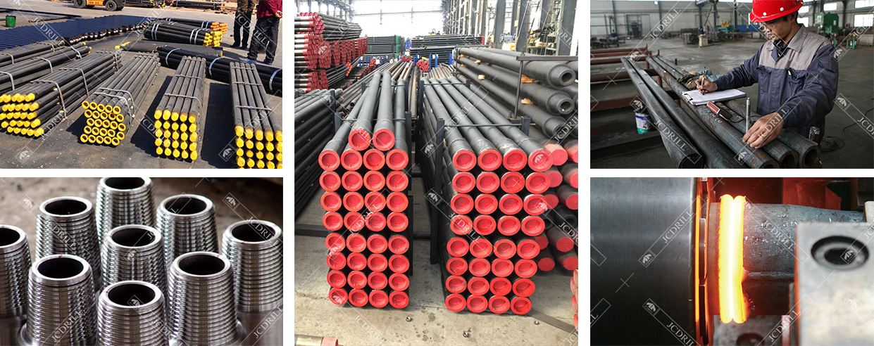 Drill Pipe For Water Well Drilling With API IF Thread