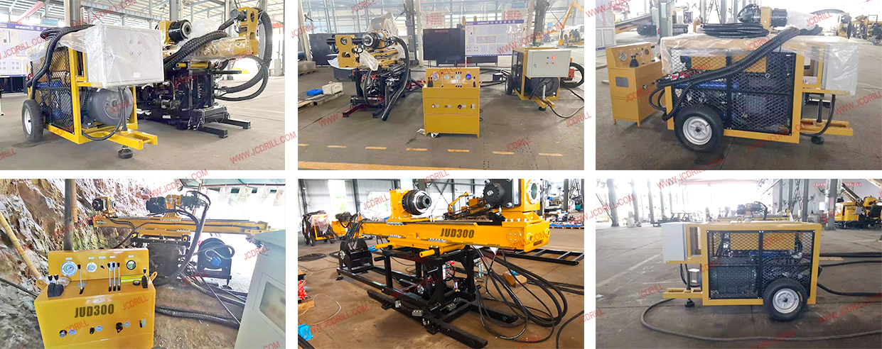 JUD200 Hydraulic Underground Core Drill Rig for Core Drilling Factory