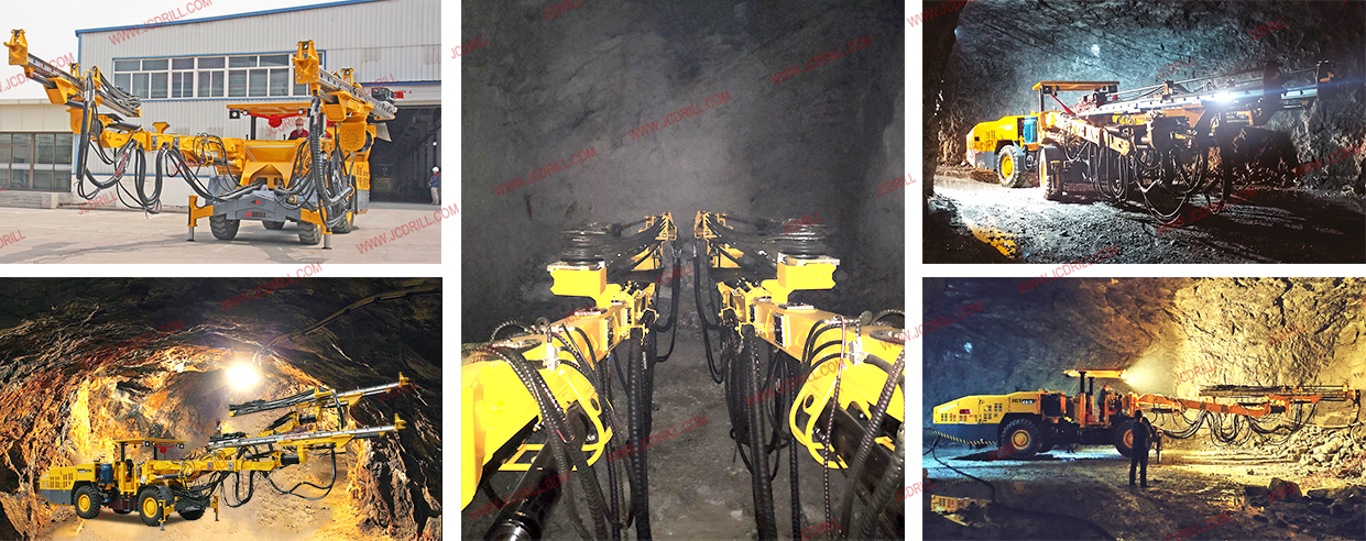 JCT45-2 Underground DTH Drilling Rig