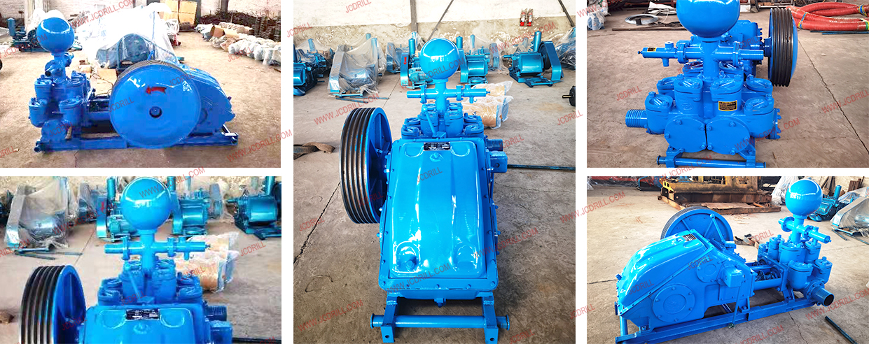 BW850-2 Triplex Piston Mud Pump for 600m deep borehole drilling