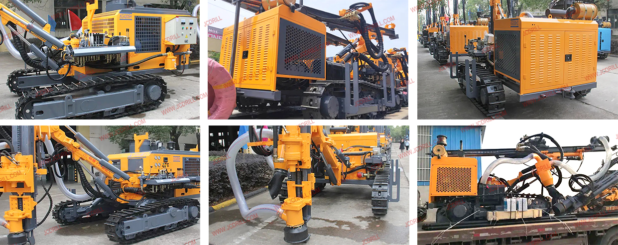 KG410 Dth Rock Ground Drilling Machine for Open Mine