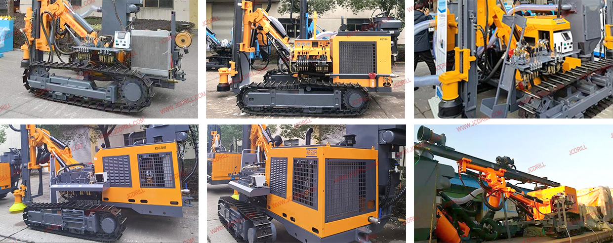 KG430SH Rock Drill Machine for Hard Rock Drilling