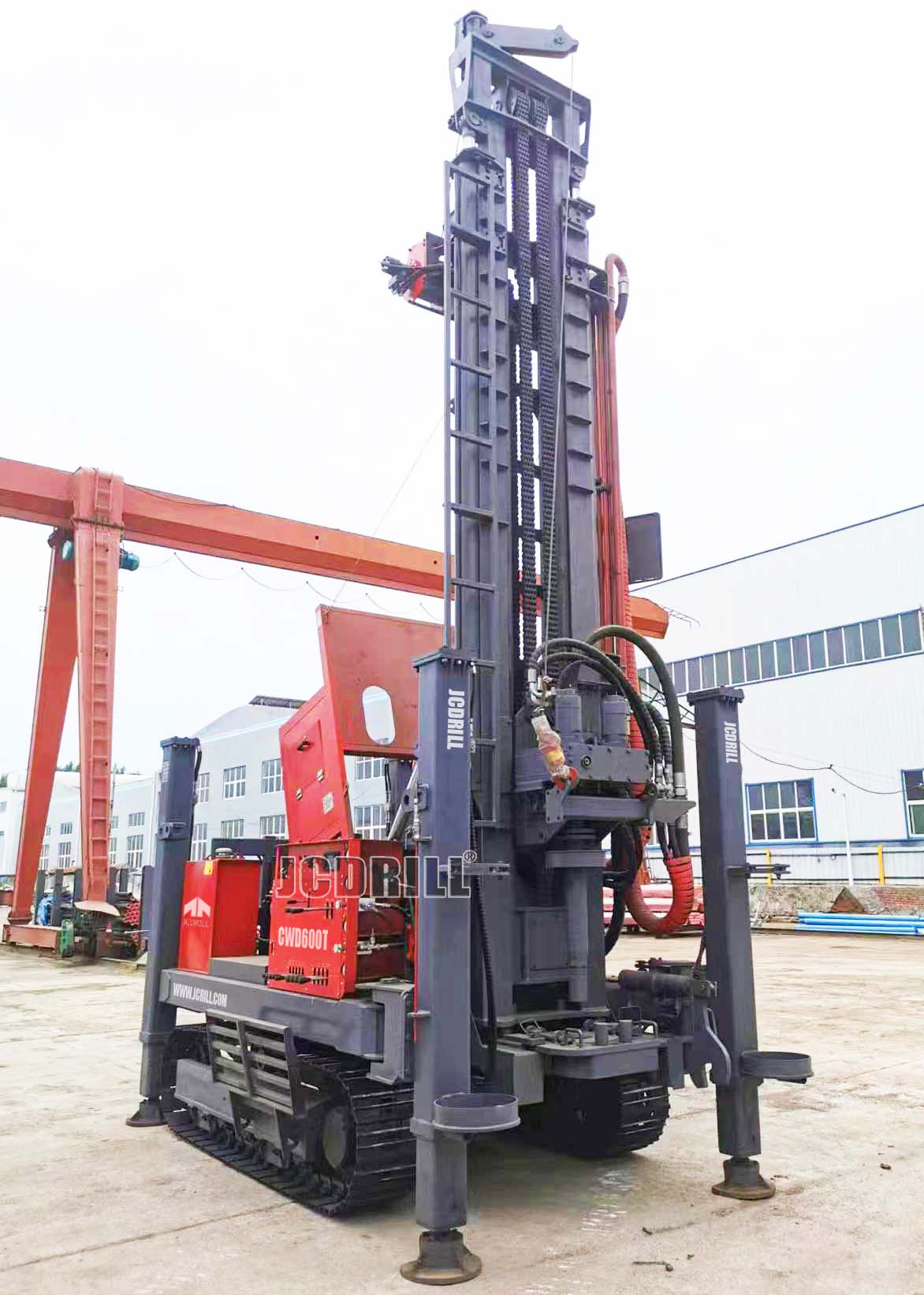 CWD600T Crawler Mounted Water Well Drilling Rig 