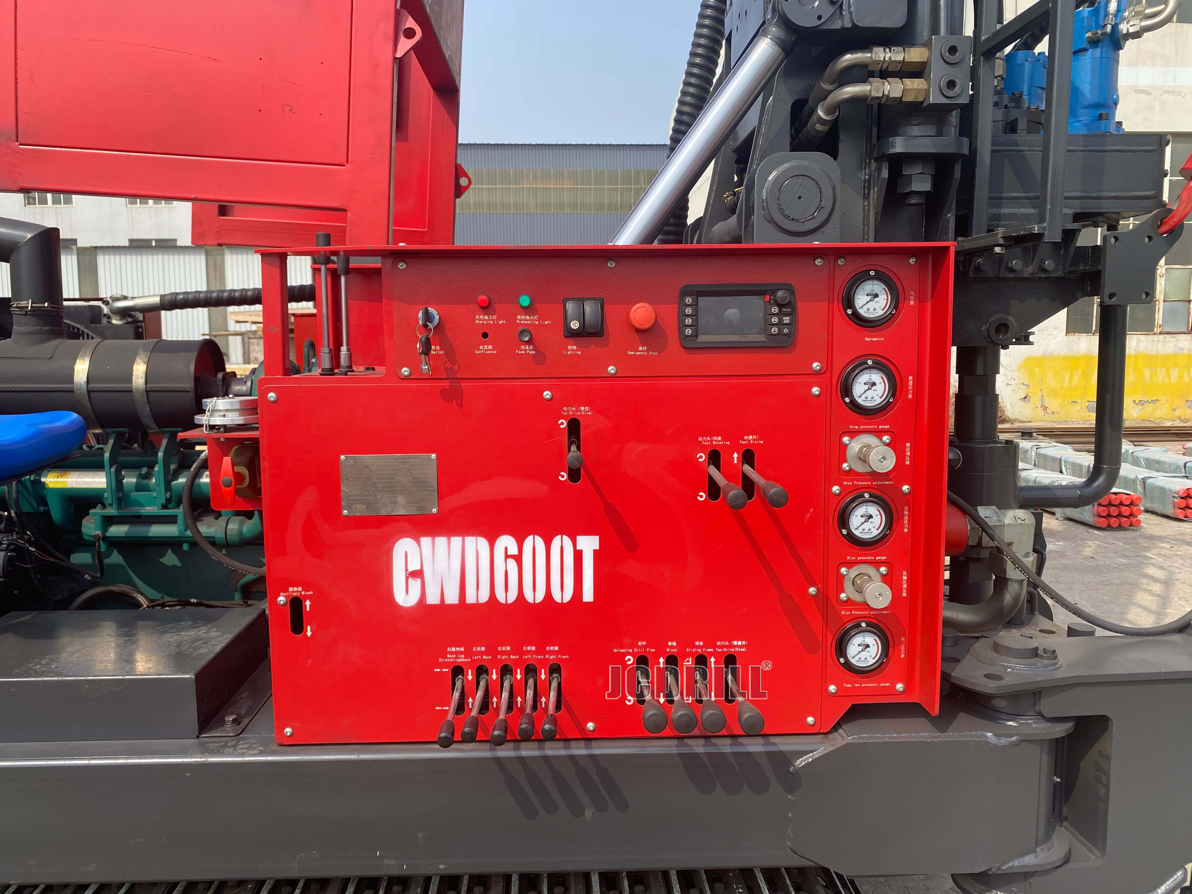 CWD600T Crawler Mounted Water Well Drilling Rig 