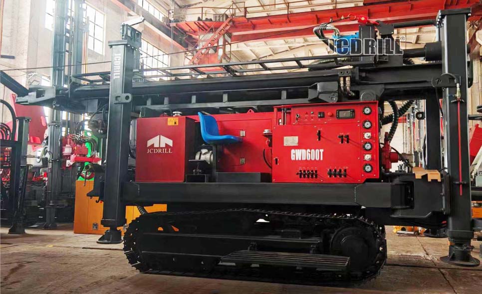 CWD600T Crawler Mounted Water Well Drilling Rig 