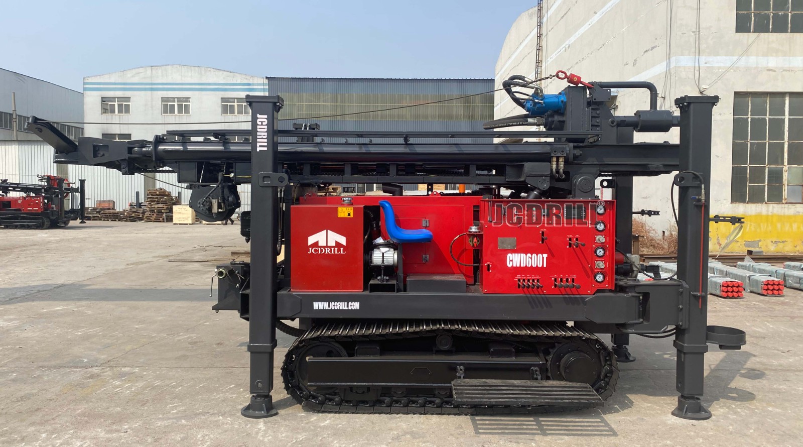 CWD600T Crawler Mounted Water Well Drilling Rig 