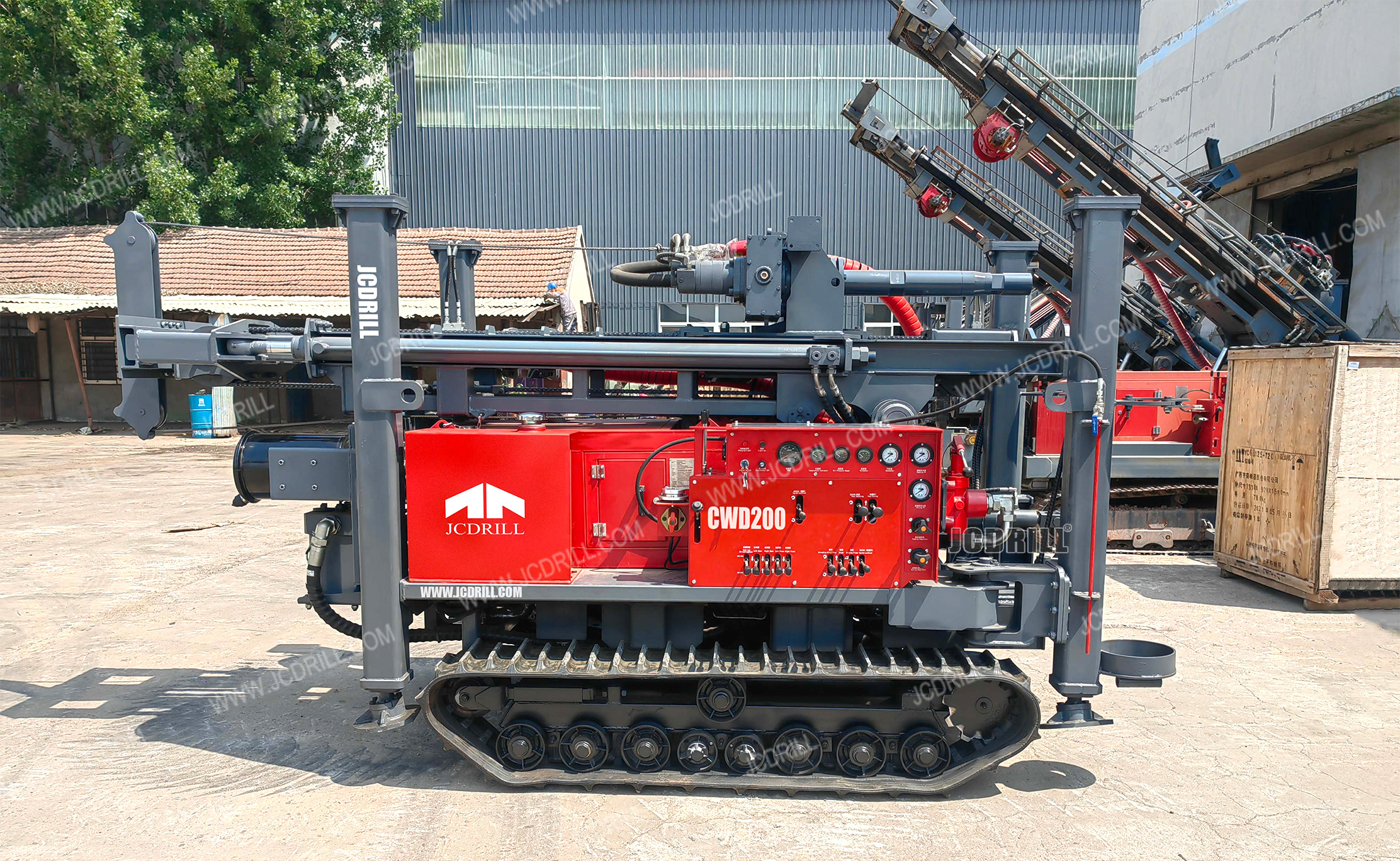 JCDRILL Crawler-mounted Water Well Drilling Rig: A Technical Overview