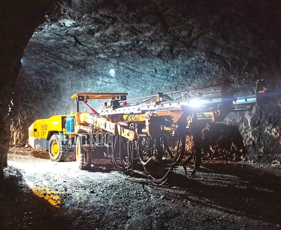 JCT45-2 Underground DTH Drilling Rig