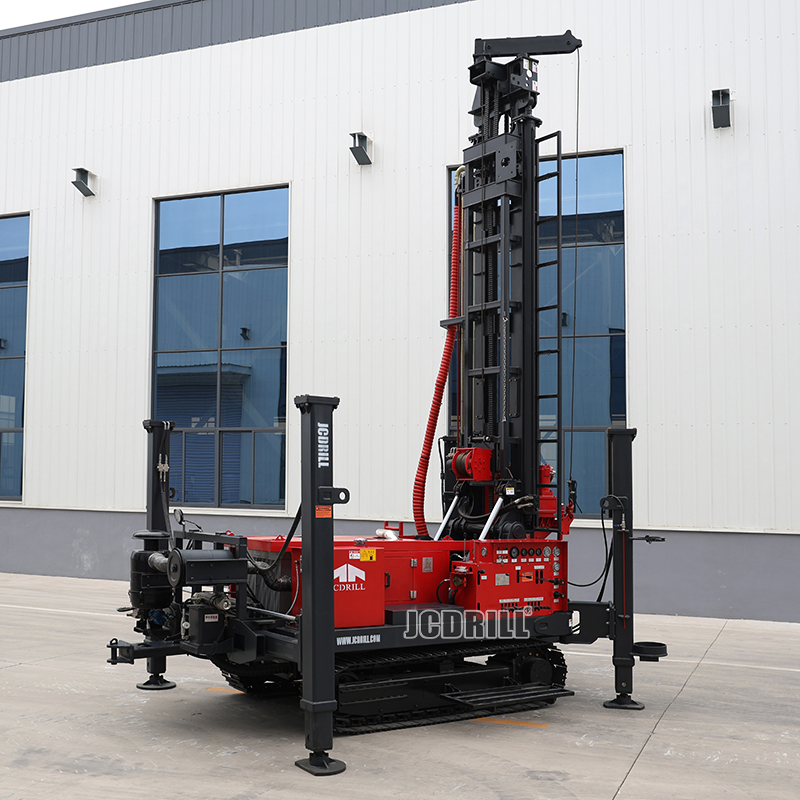 CWD400T multi-function water well drilling rig completed and will soon be shipped