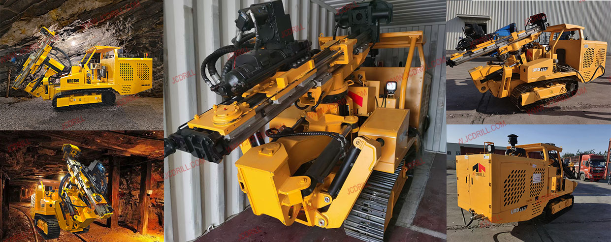 URD150 Underground Top Hammer Drilling Rig