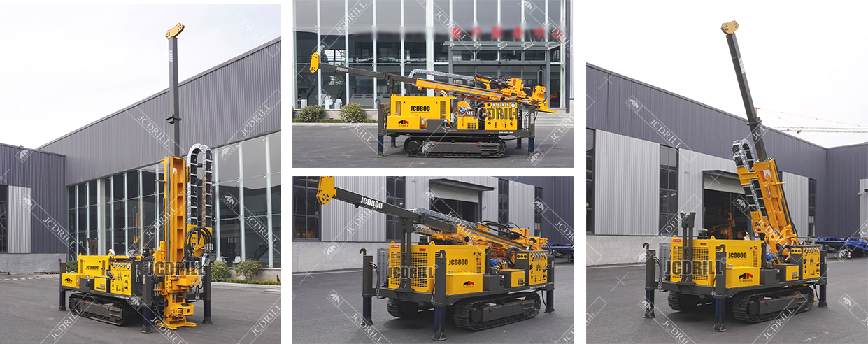 JCD600S Full Hydraulic Crawler Mounted Diamond Borehole Core Mining Drilling Rig Machine