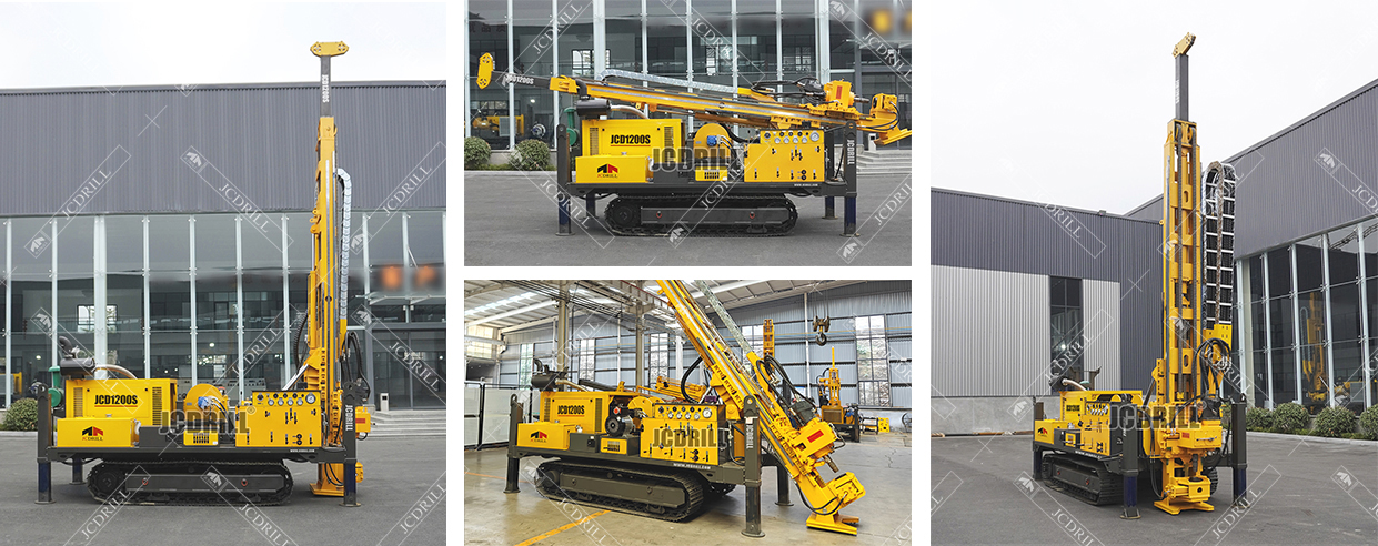 JCD1200S Core Drill Rig Hydraulic Borehole Drilling Equipment Geological Core Drilling Machine