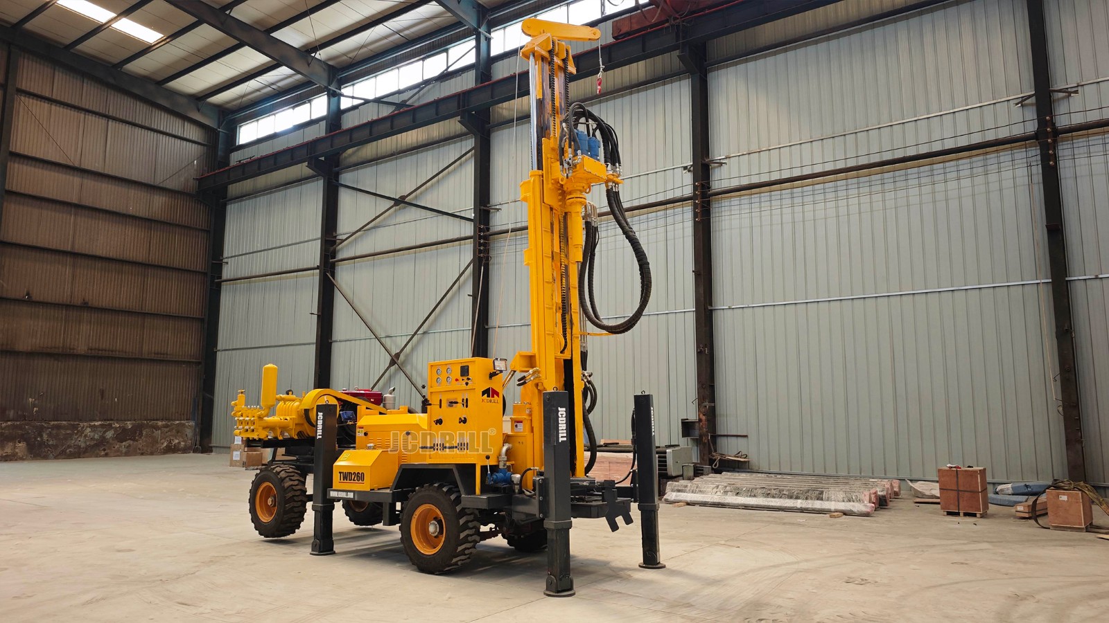 Trailer Mounted Water Well Drilling Rig – The Mobile Solution for Efficient Groundwater Access