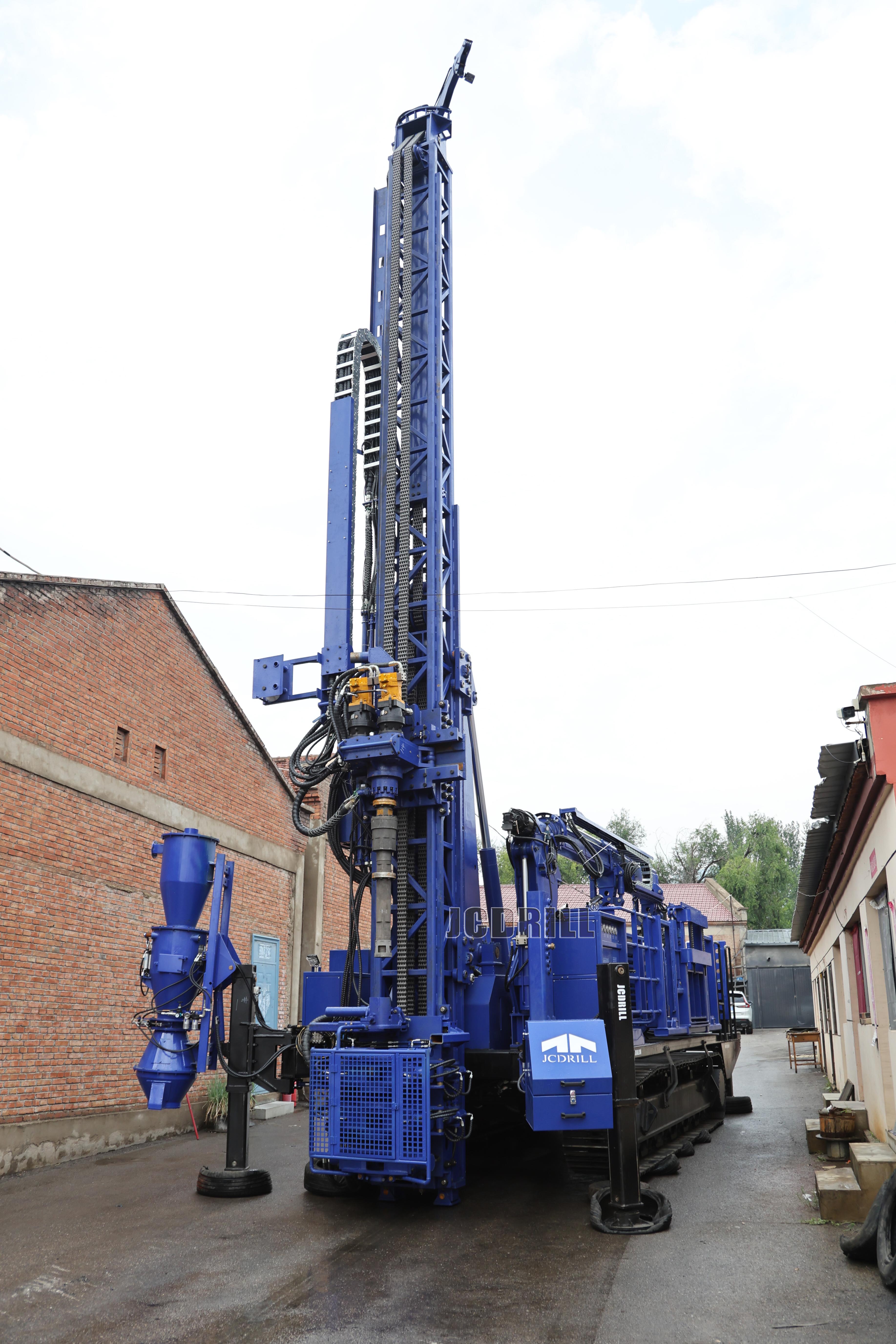 JCDRILL Unveils All-New JRC500BA Reverse Circulation Drilling Rig with Integrated Air Compressor for High-Efficiency Mining Exploration