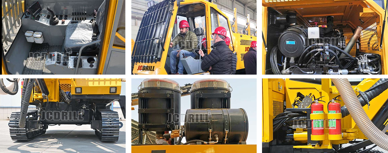 JCDRILL JC800: A Versatile Rock Blasting Rig for Demanding Surface Operations JCDRILL JC800: A Versatile Rock Blasting Rig for Demanding Surface Operations