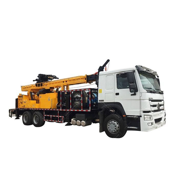 CSD500 DTH Rotary Hydraulic Water Well Drilling Truck
