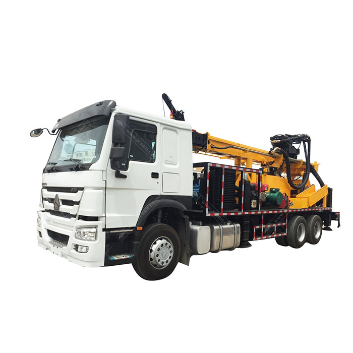 CSD600 Hydraulic Pneumatic Truck Rotary Water Well Drilling Rig