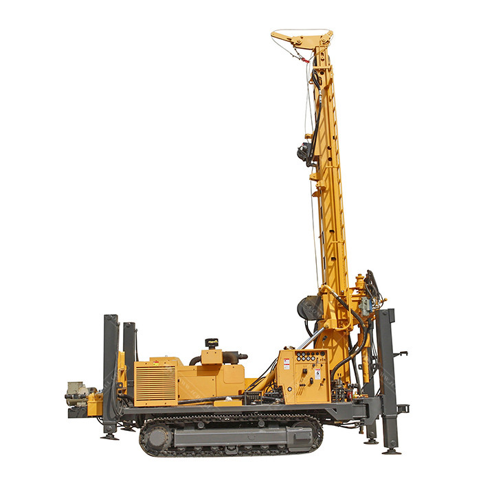 CWD1600 Rotary Borehole Crawler Water Well Drilling Rig