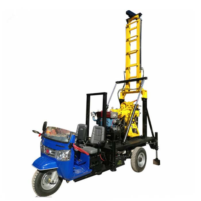 JXY200T Three Wheel Vehicle Mounted Hydraulic Spindle Core  Drilling Machine