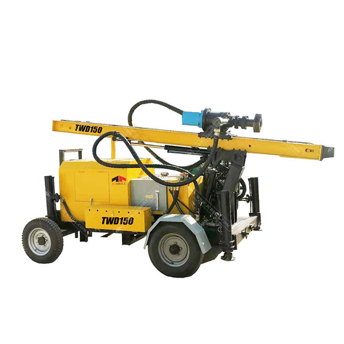 TWD150 Trailer Borehole Well Drilling Rig for Water Well