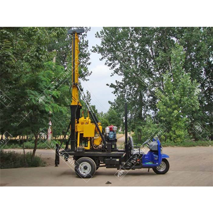 JXY200T Three Wheel Vehicle Mounted Hydraulic Spindle Core  Drilling Machine