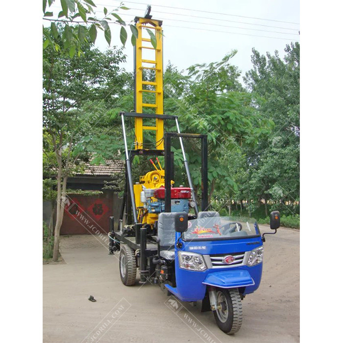 JXY200T Three Wheel Vehicle Mounted Hydraulic Spindle Core  Drilling Machine