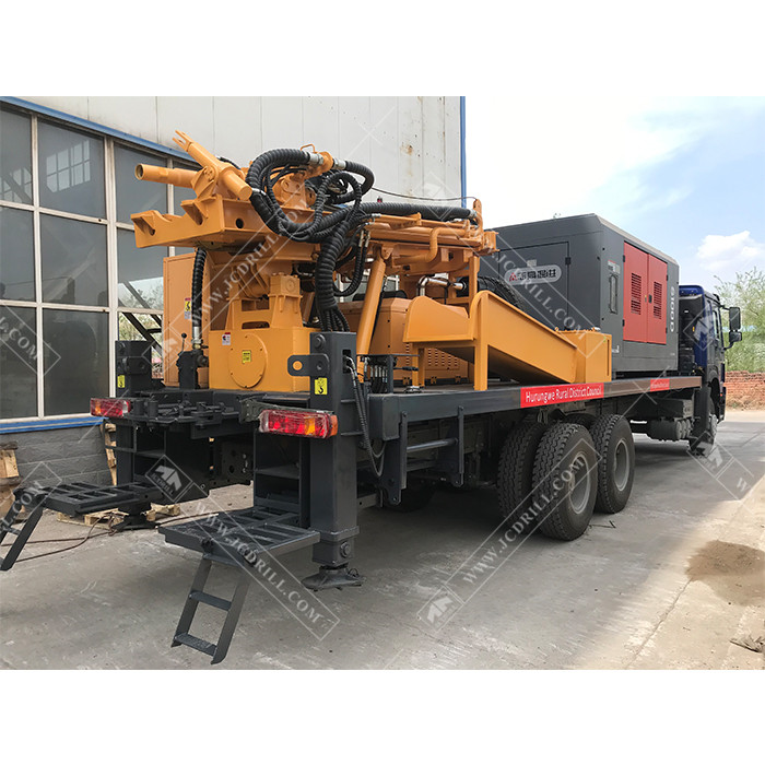CSD200A Truck Mounted Water Well Drilling Rig with Air Compressor