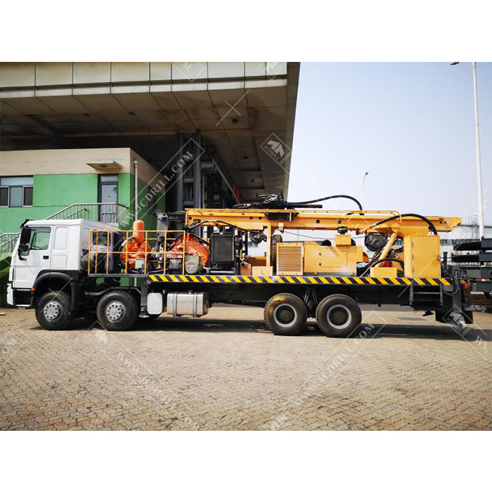 CSD800 Borehole Truck Water Well Drill Machine for Sale