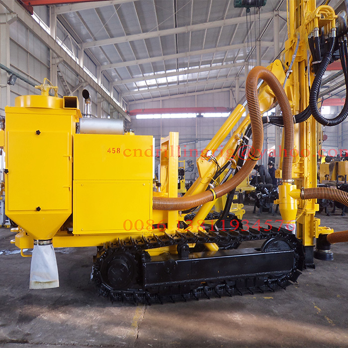 CM458 Deep Hole High Torque Hydraulic DTH Drilling Rig