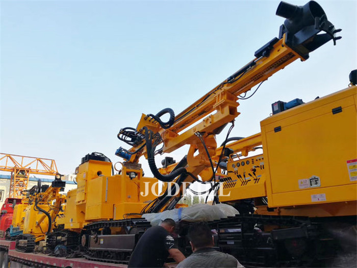 JC860 Rock blasting drilling rig with DTH technology