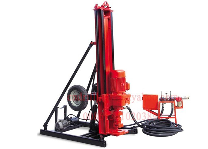 DM100B Pneumatic Powered Rock Drilling Rig