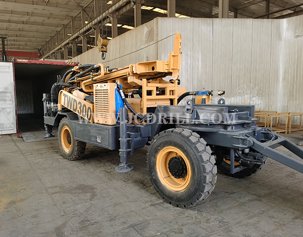 TWD300 Trailer Mounted Hydraulic Water Well Drilling Machine