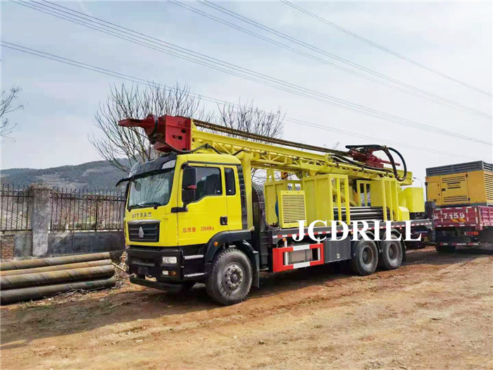 CSD1500 DTH Rotary Hydraulic Water Well Drill Machine