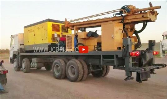 CSD400A Full Hydraulic Water Well Drilling Rig from Our Customer