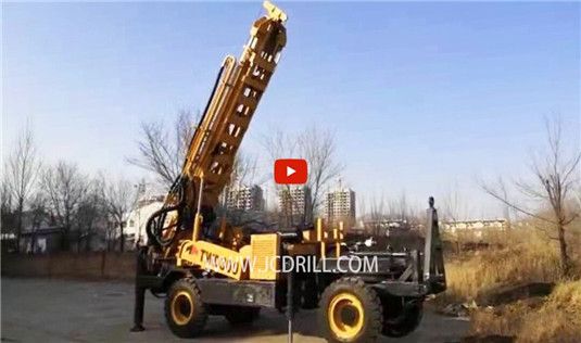 TWD300 Trailer Mounted Hydraulic Water Well Drilling Machine Shipping to Mozambique