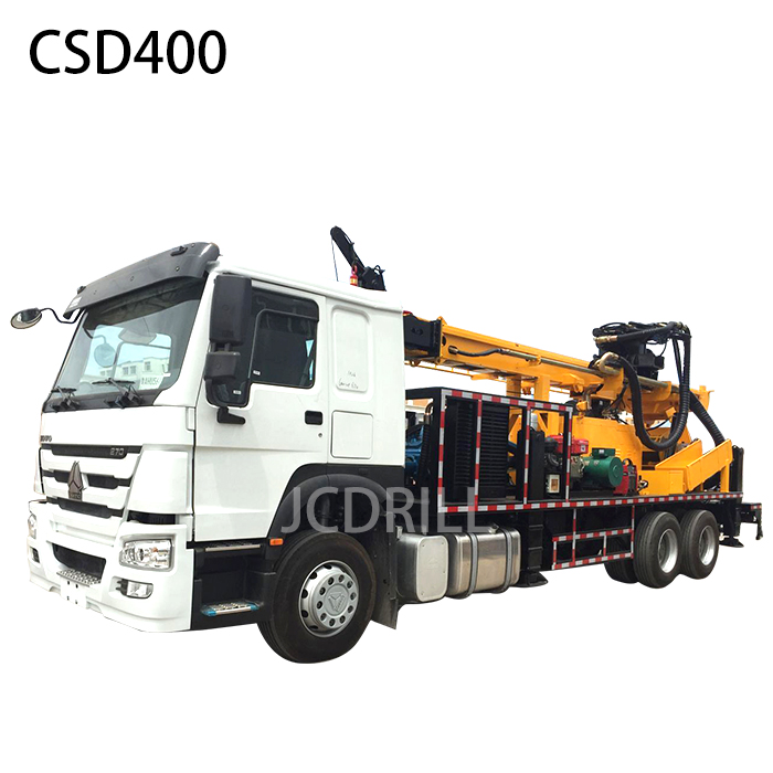 CSD400 Full Hydraulic DTH Water Well Drilling Rig
