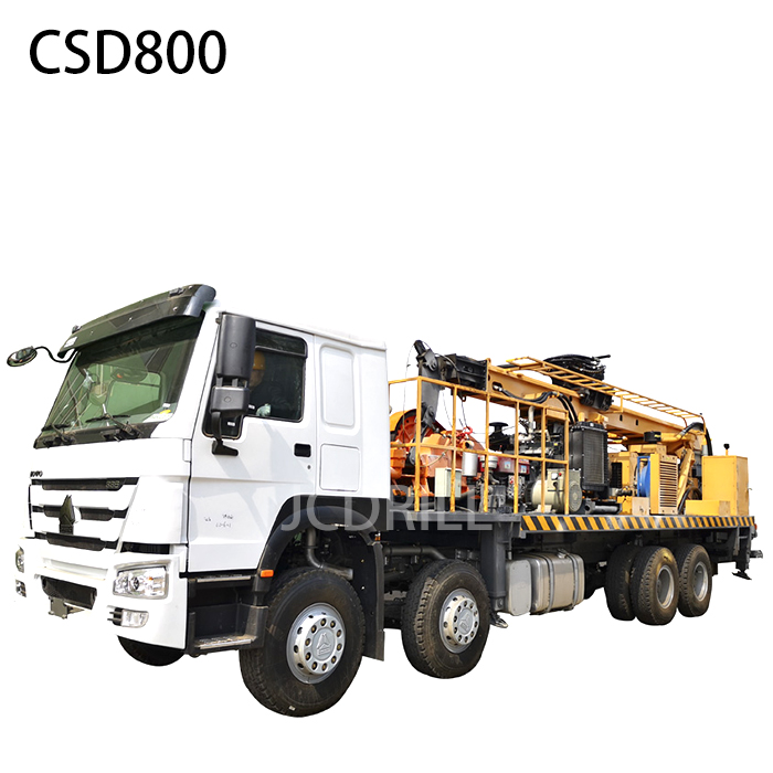 CSD800 Borehole Truck Water Well Drill Machine for Sale