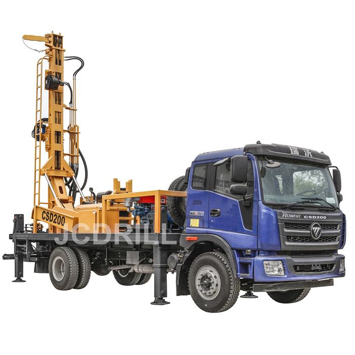 CSD200 Truck Mounted Borehole Water Well Drilling Rig