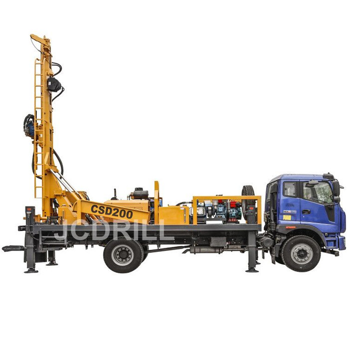 CSD200 Truck Mounted Borehole Water Well Drilling Rig