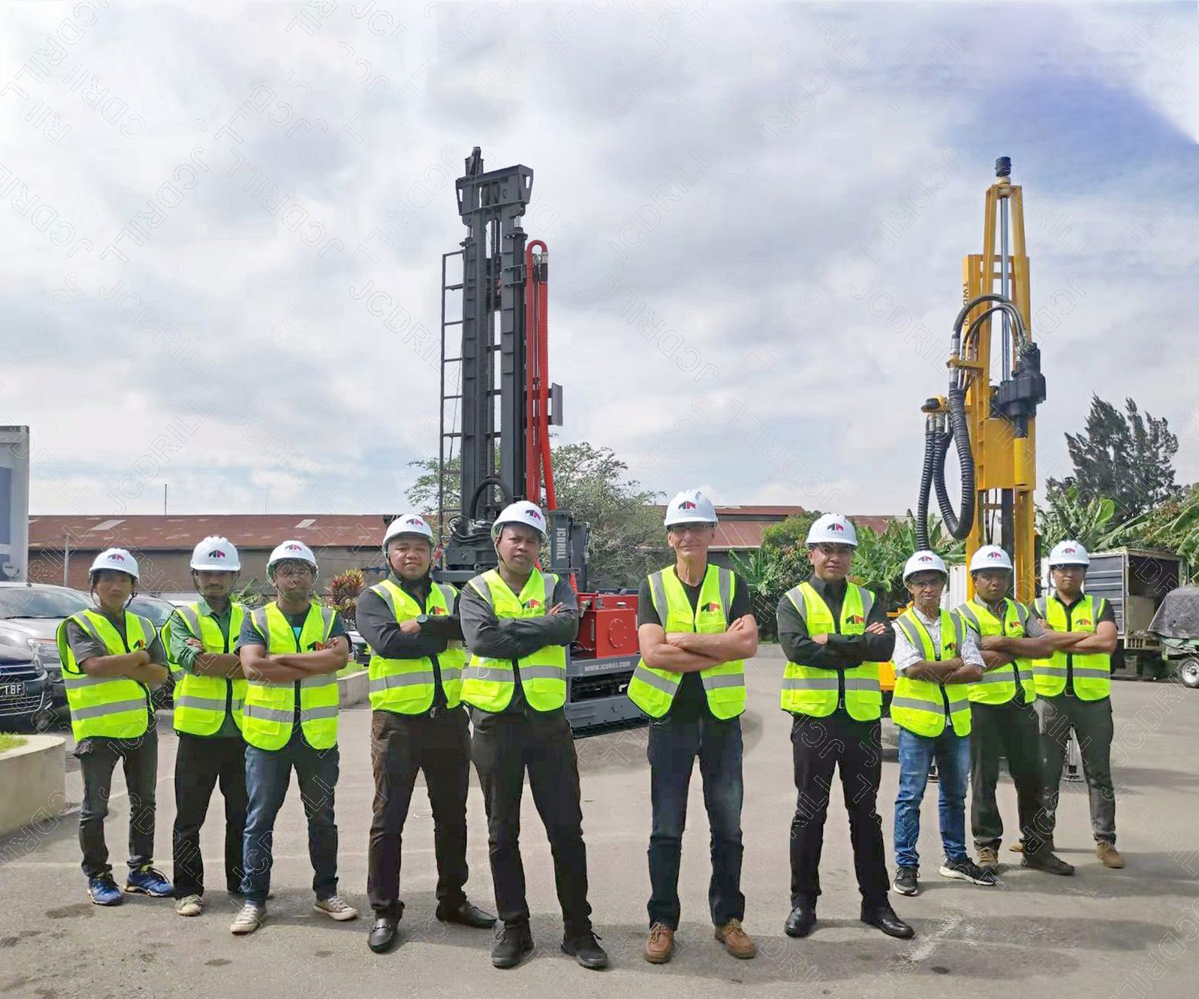 200M Water well drilling rig in Africa