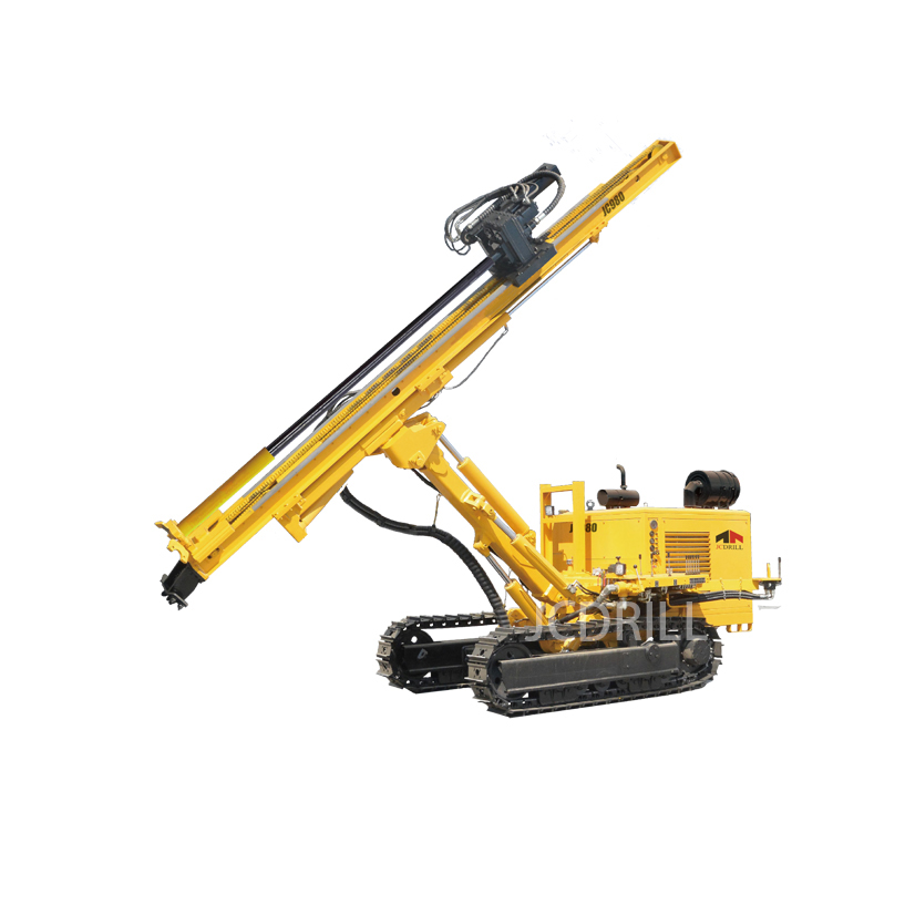 JC980 Hydraulic DTH Rock Blasting Drilling Rig