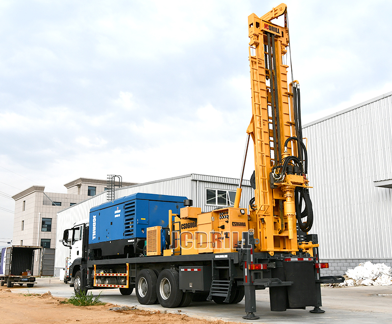 Hydraulic Pneumatic Truck Rotary Water Well Drilling Rig