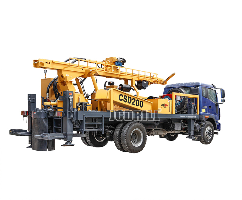 Truck Mounted Borehole Water Well Drilling Rig Machine